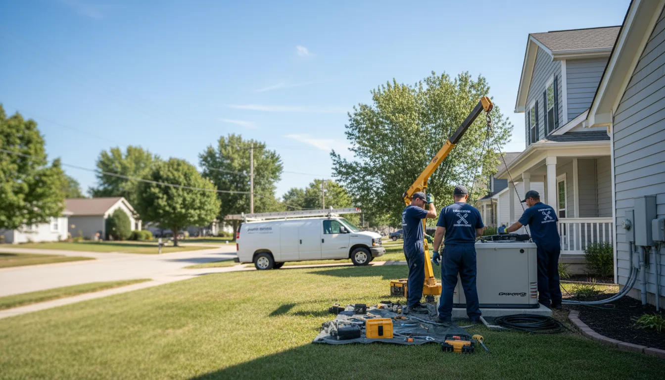 Generator Installation in Charlottesville, IN near me